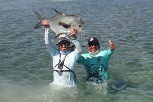 Biggest permit from the Silver Scales Fly Fishing Tournament