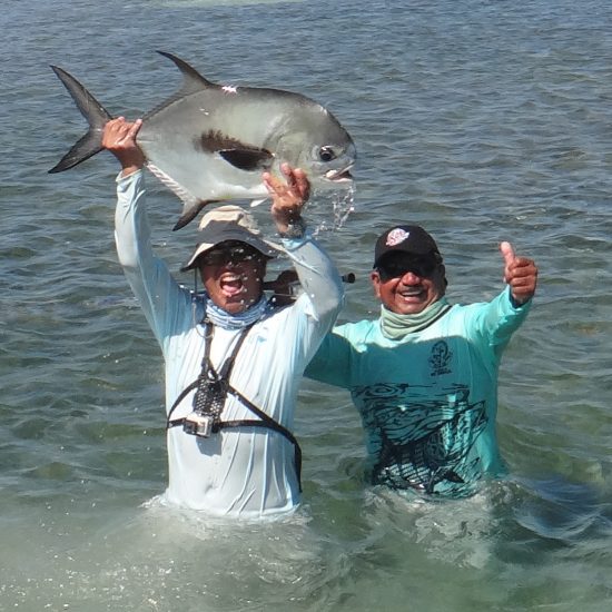 Biggest permit from the Silver Scales Fly Fishing Tournament